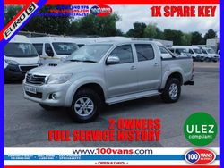 Silver Used 2014 Toyota HiLux Pickup | £8,790 (Good price)
