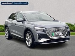 Grey Used 2025 Audi Q4 e-tron S-Line SUV | £34,744 (Super price)