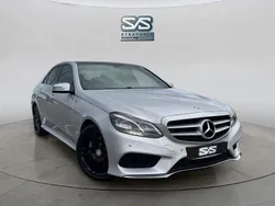 Silver Used 2014 Mercedes E350 AMG Sedan | £8,990 (Fair price)