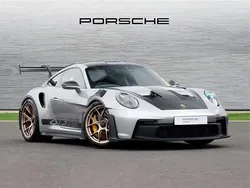 Silver New 2025 Porsche 911 GT3 RS Coupe | £264,999 (Good price)