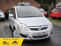 Silver Used 2012 Vauxhall Zafira MPV | £2,000 (Fair price)