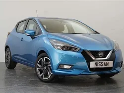 Blue Used 2021 Nissan Micra Acenta Hatchback | £14,599 (Fair price)