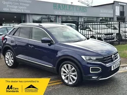 Blue Used 2018 VW T-Roc SEL SUV | £16,000 (Fair price)