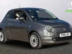 Grey Used 2019 Fiat 500 Lounge Hatchback | £9,299 (A bit pricey)