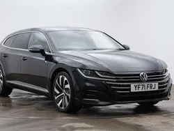 Black Used 2021 VW Arteon R-line Estate | £23,491 (Fair price)