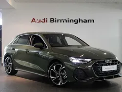 District green New 2025 Audi A3 S-Line Hatchback | £31,250 (Super price)