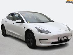 White Used 2021 Tesla Model 3 Long Range AWD Sedan | £21,295 (Fair price)