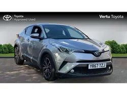 Silver Used 2017 Toyota C-HR SUV | £13,927 (Fair price)