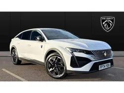 White Used 2024 Peugeot 408 GTi Sedan | £26,990 (Expensive)