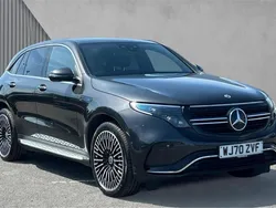 Grey Used 2020 Mercedes EQC400 AMG Line Premium Plus SUV | £28,139 (A bit pricey)