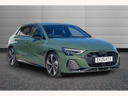 District green Used 2025 Audi A3 Black Edition Hatchback | £31,595 (Expensive)