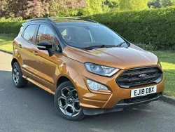 Orange Used 2018 Ford Ecosport ST-Line SUV | £9,490 (Good price)