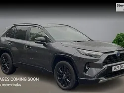 Grey/black Used 2022 Toyota RAV4 Hybrid SUV | £32,369 (A bit pricey)