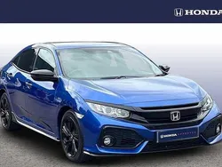 Brilliant sporty blue Used 2020 Honda Civic Sport | £14,990 (Fair price)
