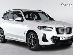 White Used 2022 BMW X3 M Sport SUV | £36,500 (Fair price)