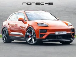 Orange New 2024 Porsche Macan Turbo SUV | £93,990