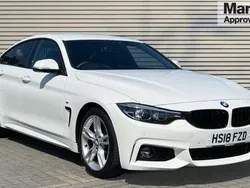 White Used 2018 BMW 420 M Sport Coupe | £14,797 (Fair price)