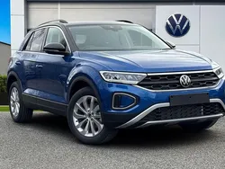 Blue New 2025 VW T-Roc Match SUV | £27,980 (Good price)