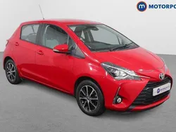 Red Used 2019 Toyota Yaris Hatchback | £12,699 (Fair price)