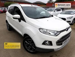 White Used 2016 Ford Ecosport Titanium SUV | £6,990 (Fair price)
