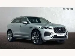 Hakuba silver Used 2021 Jaguar F-Pace R-Dynamic SUV | £31,350 (Fair price)