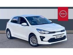 White Used 2022 Kia Rio 2 Hatchback | £12,849 (Fair price)