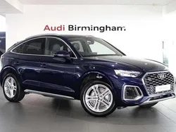 Navarra blue metallic Used 2024 Audi Q5 Sportback S-Line SUV | £40,500 (Fair price)