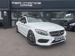 White Used 2017 Mercedes C43 AMG Premium Plus Coupe | £24,990 (Fair price)