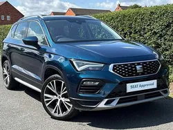 Lava blue Used 2022 Seat Ateca Xperience Lux SUV | £16,990 (Good price)