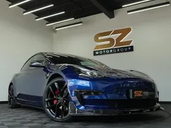 Blue Used 2021 Tesla Model 3 Long Range AWD Sedan | £21,995 (A bit pricey)