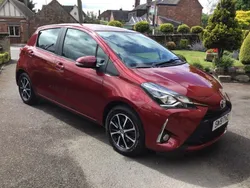 Red Used 2019 Toyota Yaris Hatchback | £11,695 (Fair price)