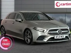 Silver Used 2021 Mercedes A200 AMG Line Premium Hatchback | £18,250 (Fair price)