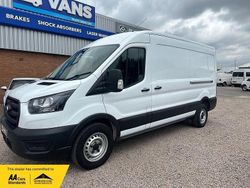 Frozen white (solid colour) Used 2022 Ford Transit | £14,895 (Fair price)