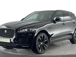 Black Used 2020 Jaguar F-Pace Chequered Flag SUV | £21,420 (Fair price)