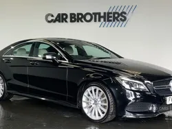 Black Used 2015 Mercedes CLS350 AMG line Coupe | £10,995 (Good price)