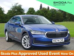 Blue Used 2024 Skoda Superb SE L Hatchback | £29,995 (Expensive)
