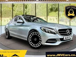Silver Used 2015 Mercedes C200 Premium Plus Sedan | £11,975 (Expensive)