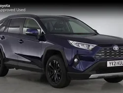 Blue Used 2021 Toyota RAV4 Hybrid Design SUV | £24,650 (Good price)