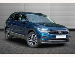Blue Used 2021 VW Tiguan Active SUV | £24,495 (Fair price)