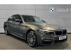Champagne quartz Used 2018 BMW 530e M Sport Sedan | £20,995 (Fair price)