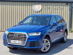 Blue Used 2017 Audi Q7 S-Line SUV | £21,495 (Super price)