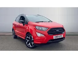 Red Used 2019 Ford Ecosport ST-Line SUV | £9,971 (Fair price)