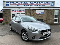 Silver Used 2017 Mazda 2 Hatchback | £6,350 (Good price)