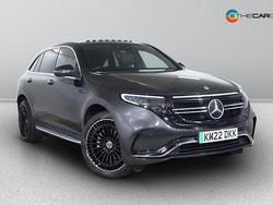 Grey Used 2022 Mercedes EQC400 AMG line SUV | £29,975 (A bit pricey)