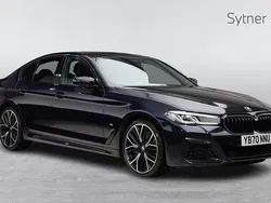 Black Used 2020 BMW 530 M Sport | £28,250 (Fair price)