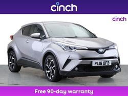 Silver Used 2018 Toyota C-HR Design SUV | £13,449 (A bit pricey)
