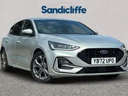 Silver Used 2023 Ford Focus ST-Line Hatchback | £16,323 (Fair price)