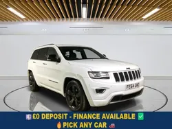 White Used 2014 Jeep Grand Cherokee Overland SUV | £9,649 (Fair price)