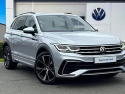 Silver Used 2023 VW Tiguan R-line Edition SUV | £27,490 (Fair price)