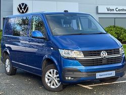 Blue Used 2024 VW Transporter Highline Van | £32,490 (Fair price)